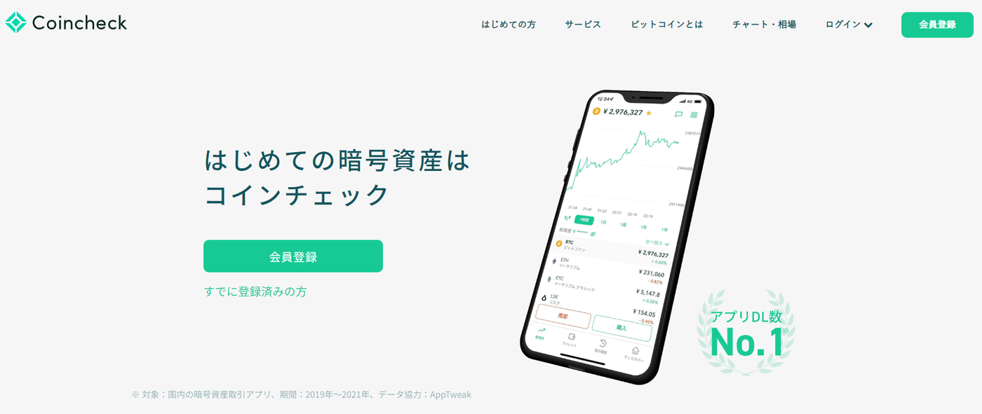 Coincheckの紹介