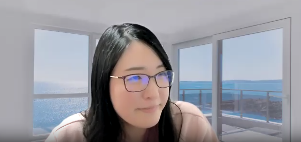 おおすみさんインタビュー風景