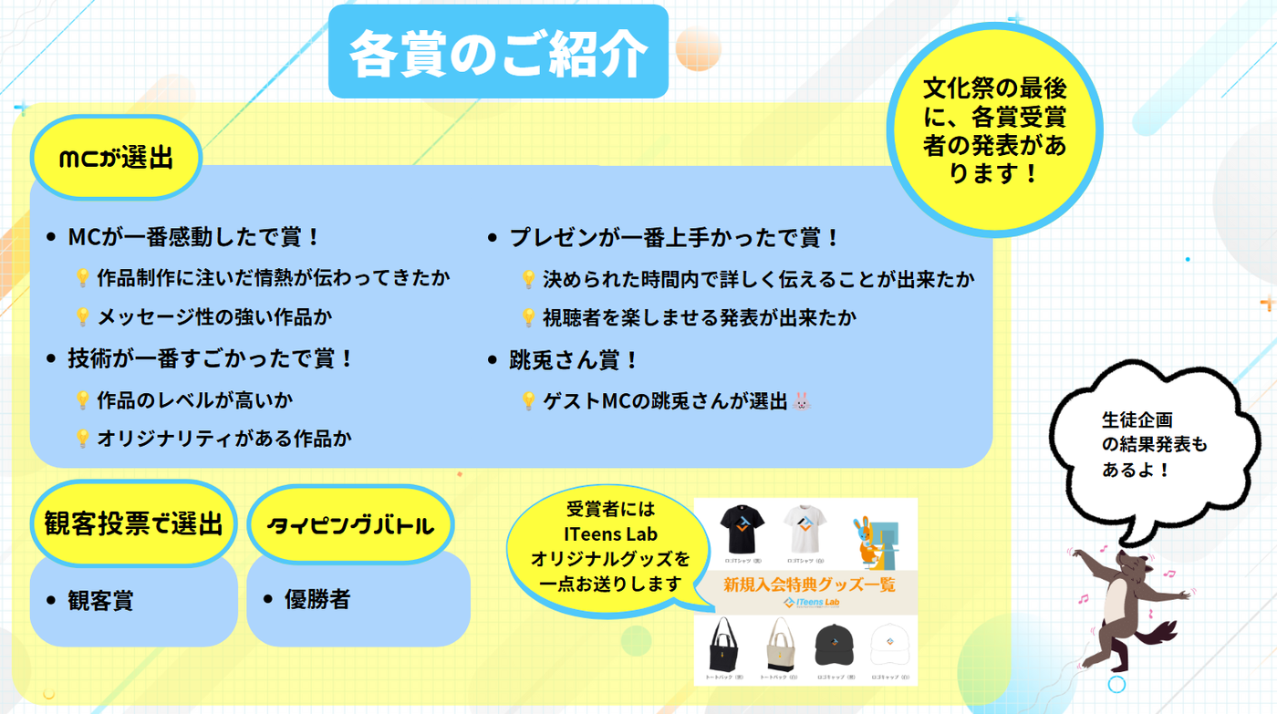 第15回 ITeens Lab文化祭