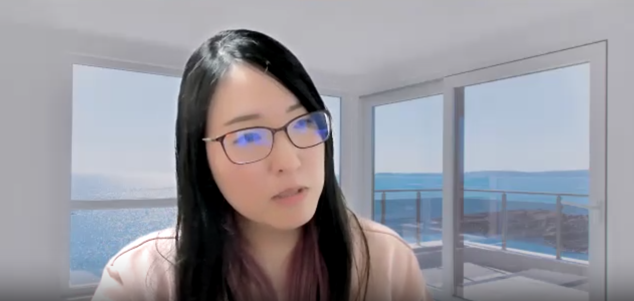 おおすみさんインタビュー風景
