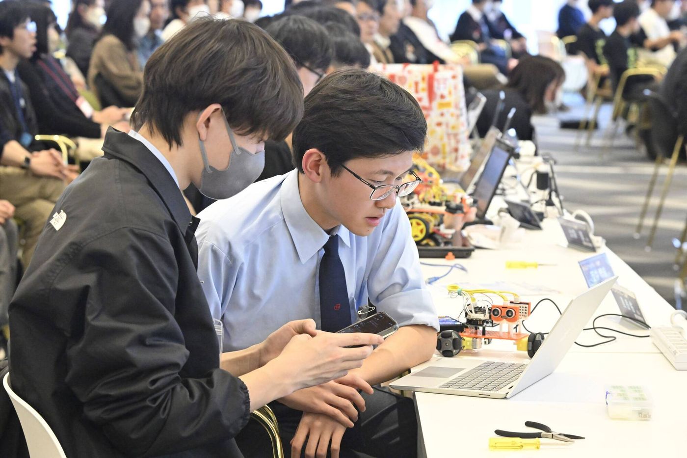 順天高等学校の生徒の様子