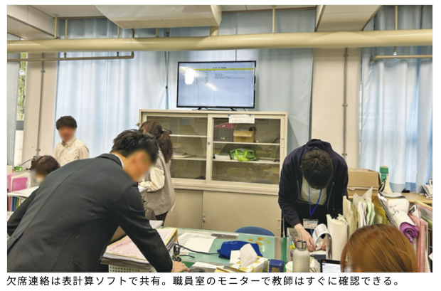 教育DXの先進事例:大阪府東大阪市立日新高等学校による「職員室をクラウド化」で学校・家庭をつなぐ取り組み