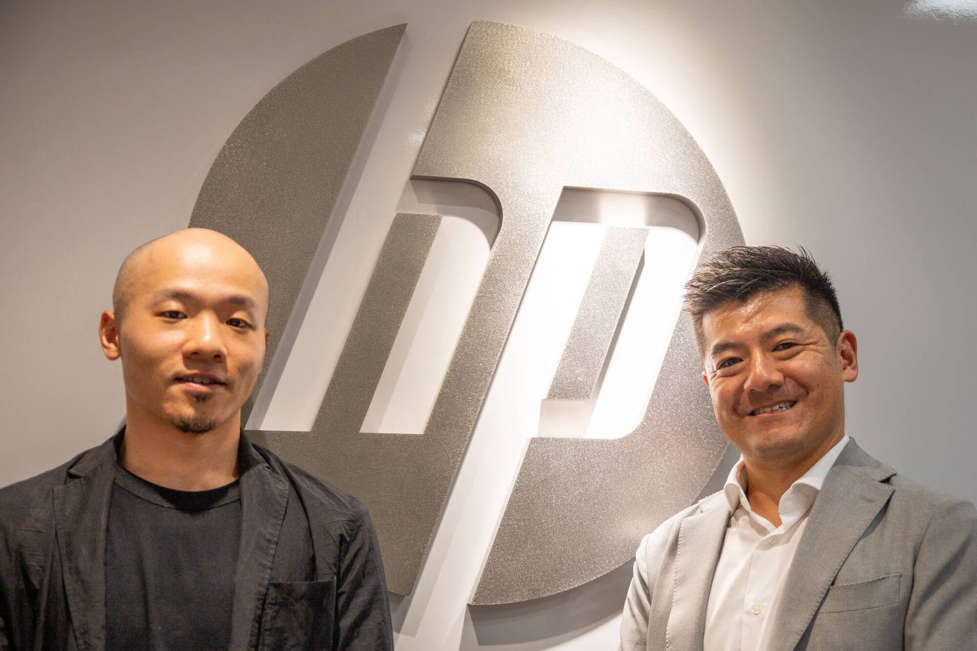 日本HP3Dプリンター事業部営業部 部長宮内氏　株式会社YOKOITO取締役CTO深見氏
