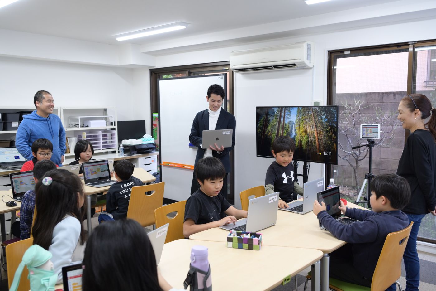 プログラミングスクール　小学生　自由が丘　人気
