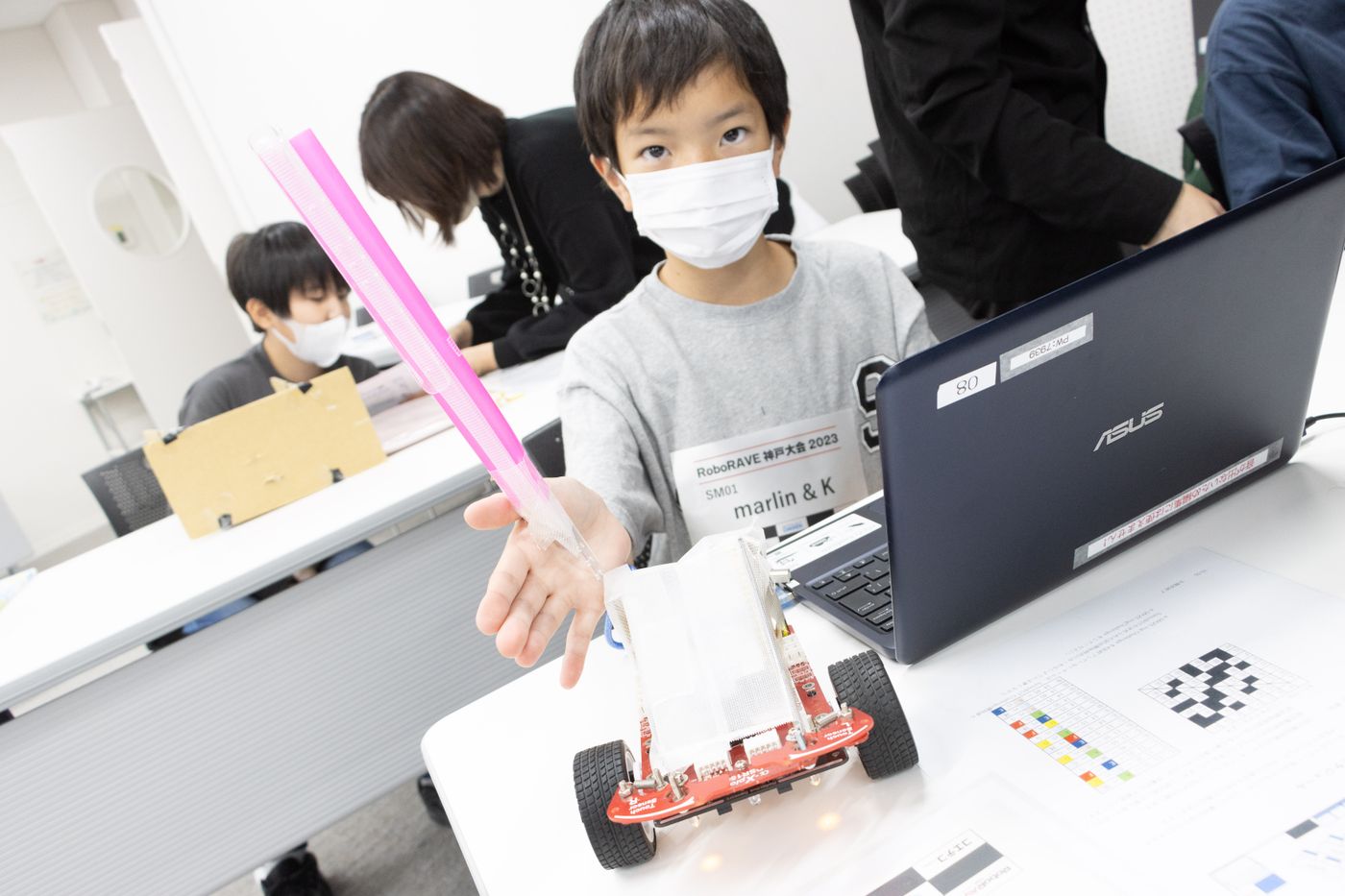 ロボットプログラミング　大会　小学生　神戸