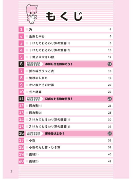 小学生用プログラミングドリル