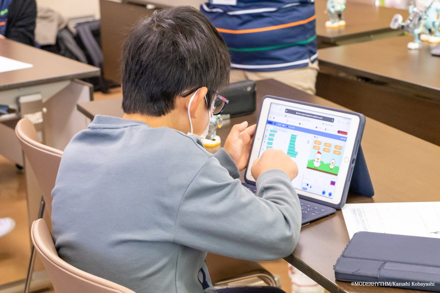Scratch　プログラミング　小学校　授業