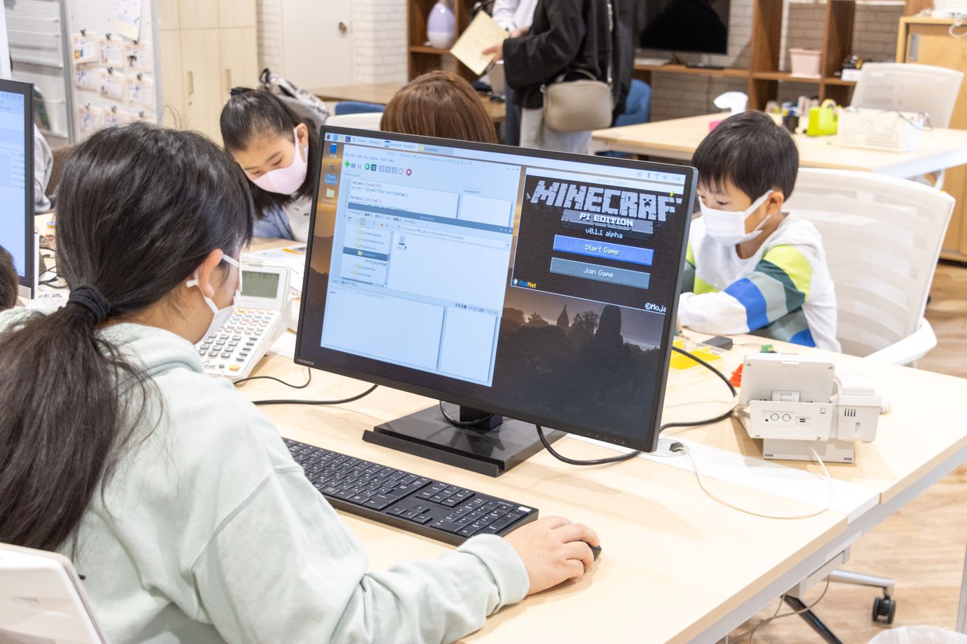 プログラミングスクール　Python　中学生