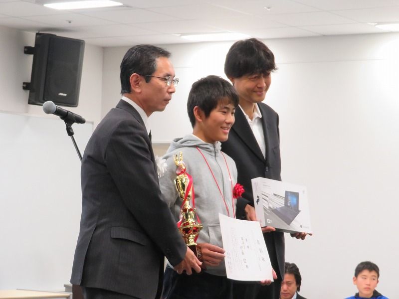 ヒューマンアカデミー ロボット教室 ロボティクスプロフェッサーコース 第１回ロボプロ全国大会 表彰風景