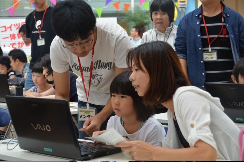 平成29年8月22日に、ららぽーと柏の葉で「かしわプログラミングフェスタ」を開催