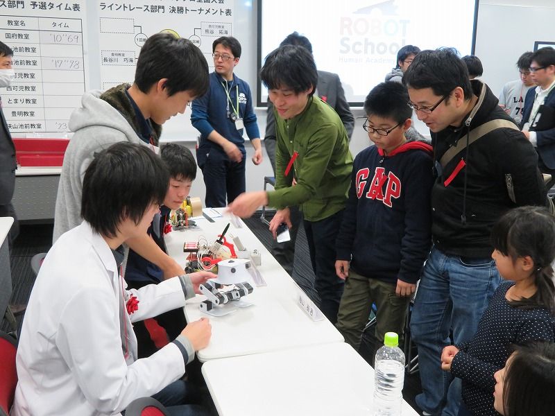 ヒューマンアカデミー ロボット教室 ロボティクスプロフェッサーコース 第１回ロボプロ全国大会 結果発表、表彰