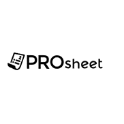 PROsheetのロゴ