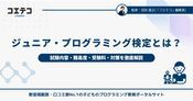 ジュニア・プログラミング検定とは？試験内容・難易度・受験料・対策を徹底解説