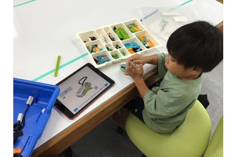 幼稚園生のレッスン風景