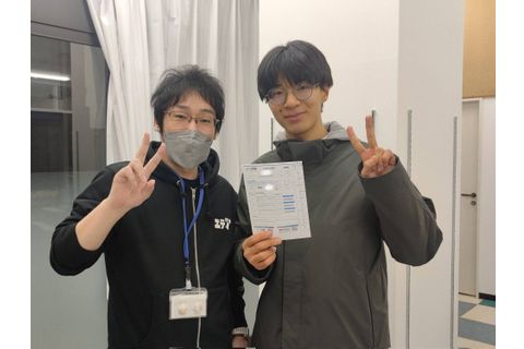 Mくん東京大学(理二)合格！高校1年生からPython＋JavaScript学習⇒プロ検レベル1から最上位のレベル6まで毎週休まず通ってくれました！