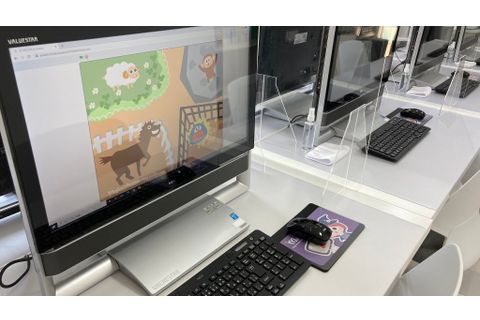教室オリジナル素材を使用したカリキュラムで楽しく学べます