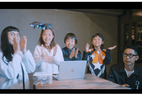 ドローンはその場にいる全員がワクワクします♪