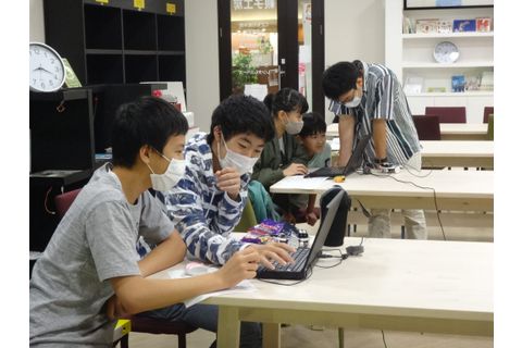 中高生チームも真剣勝負。小学生に負けるな！