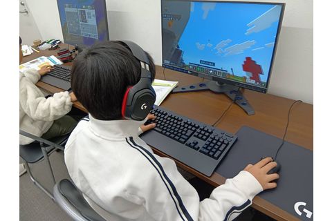 マイクラだから楽しく続く！新しいお友達ができたという生徒さんもいます◎