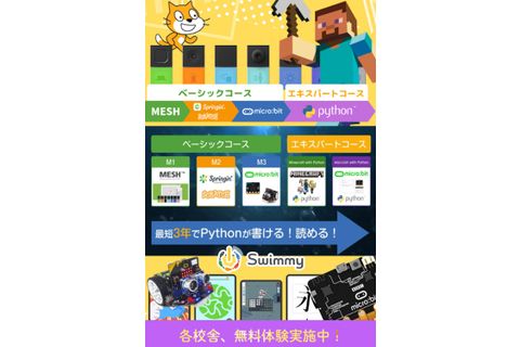 年長・小学生・中学生・高校生まで学べる幅広いカリキュラム！