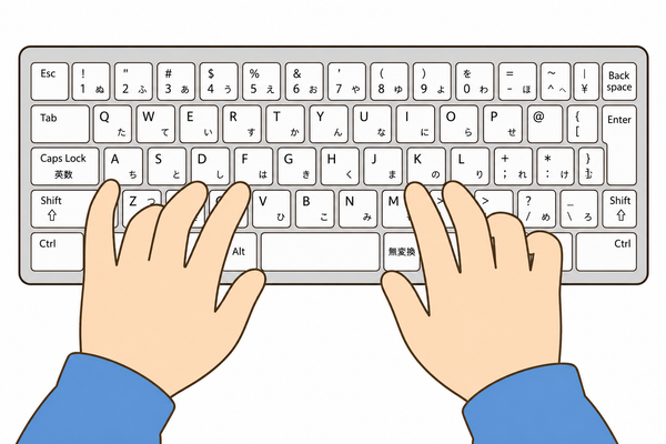 パソコンの基本操作をしっかり学びます