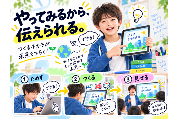 「使える」から「つくる」「伝える」へ。成長を実感できるカリキュラム