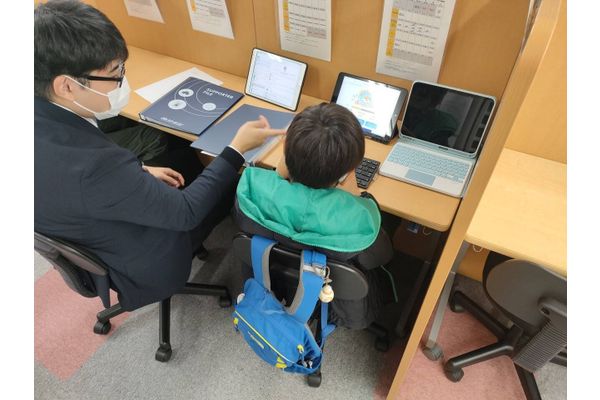 タイピング練習から授業がスタート！