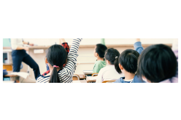 岡村ゼミナールの小学部の授業風景