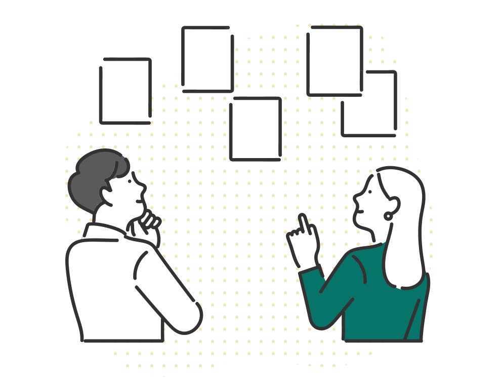 不正評価の禁止のイラスト