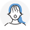 女性のイラスト
